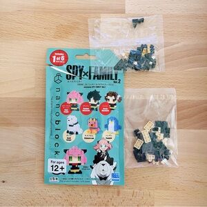 🩵 Anime Spy Family Nanoblocks Vol 2